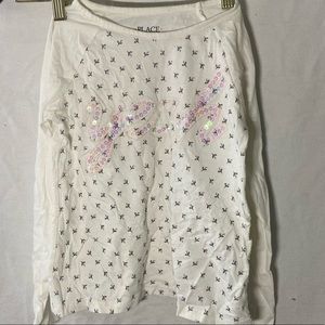 The children’s place embroidered shirt. Girls medium 7-8. Worn once.